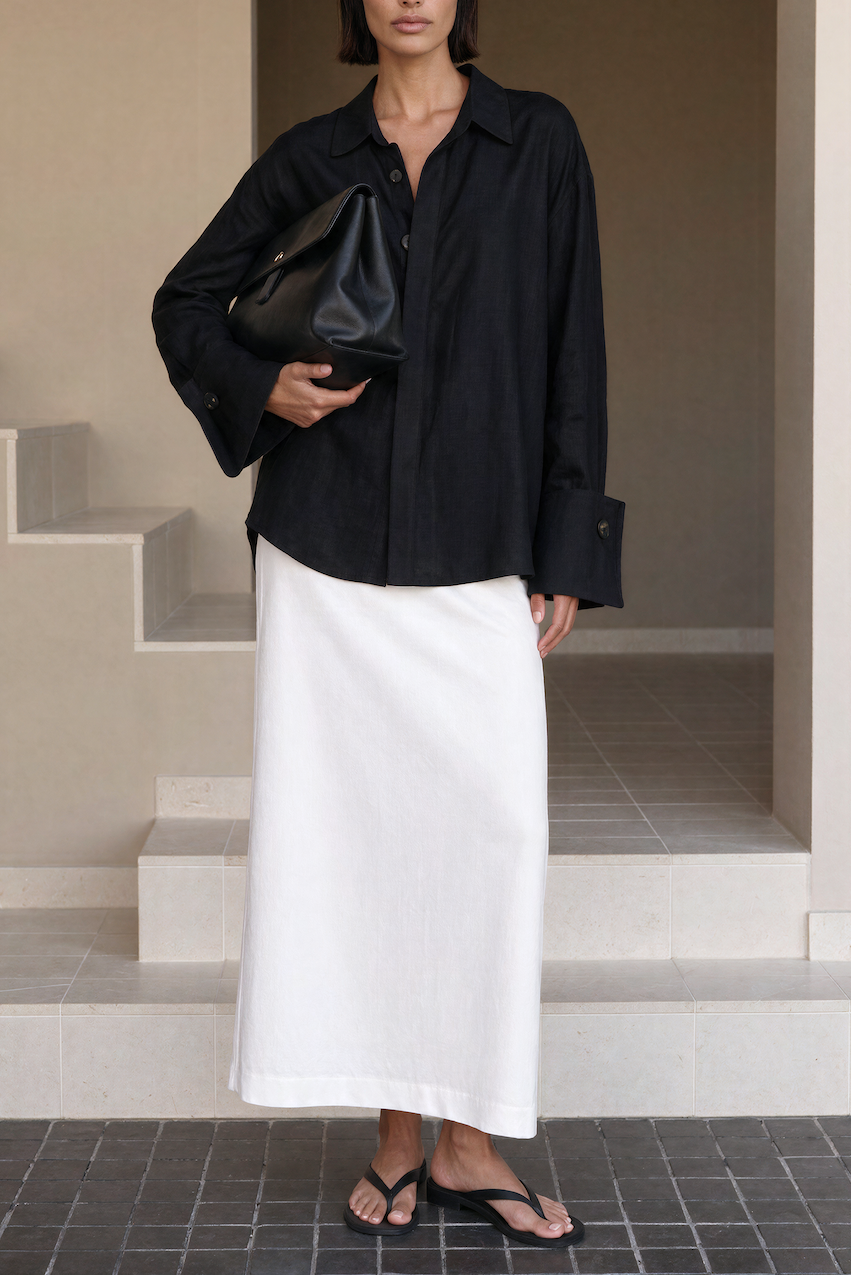 Chemise Alva – Fluide en lin mélangé
