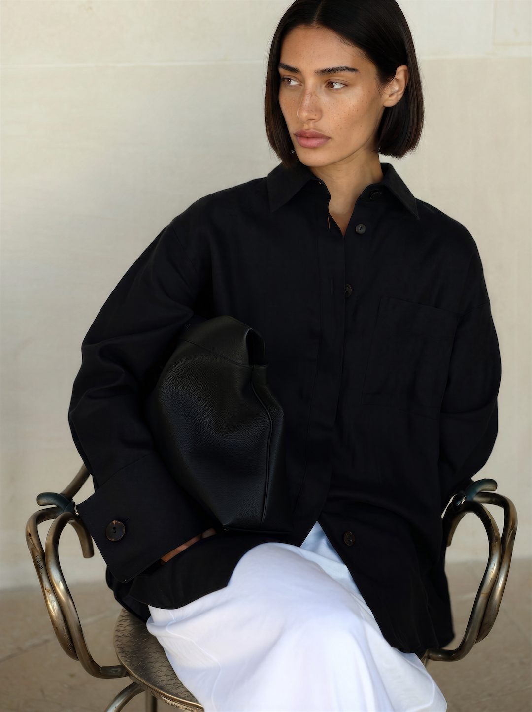 Chemise Alva – Fluide en lin mélangé